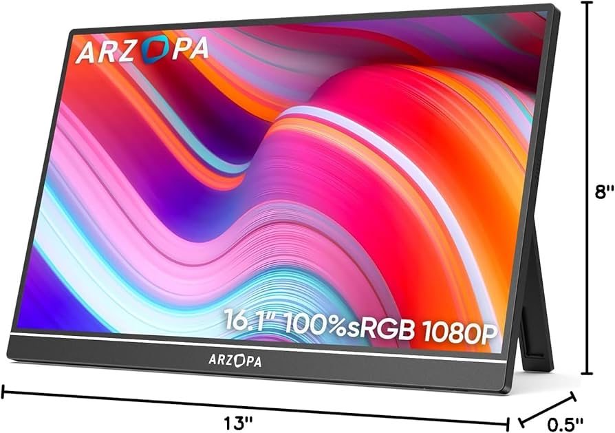 Arzopa computer monitors electronics